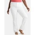 thumbnail image 1 of Terra & Sky Women's Plus Size Bootcut High Rise Jeans, 32” Inseam Regular, 1 of 5