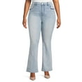 thumbnail image 1 of Terra & Sky Women's Plus Size Bootcut Jeans, 1 of 6