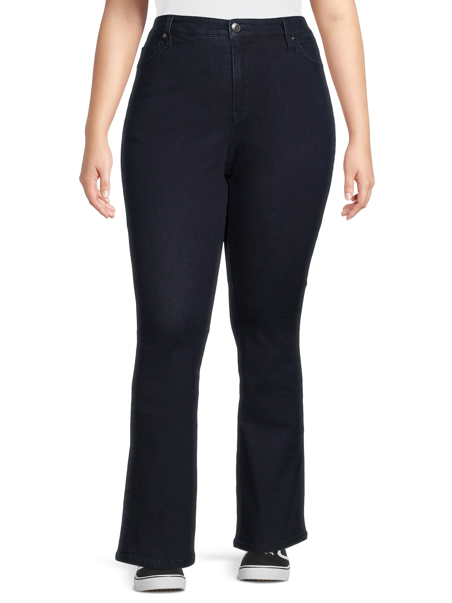 Terra & Sky Women's Plus Size Bootcut Jeans - Walmart.com