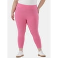thumbnail image 1 of Terra & Sky Women's Plus Size Capri Ladder Legging, Sizes 0X-5X, 1 of 5