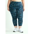thumbnail image 1 of Terra & Sky Women's Plus Size Capri Legging, Sizes 0X-4X, 1 of 4