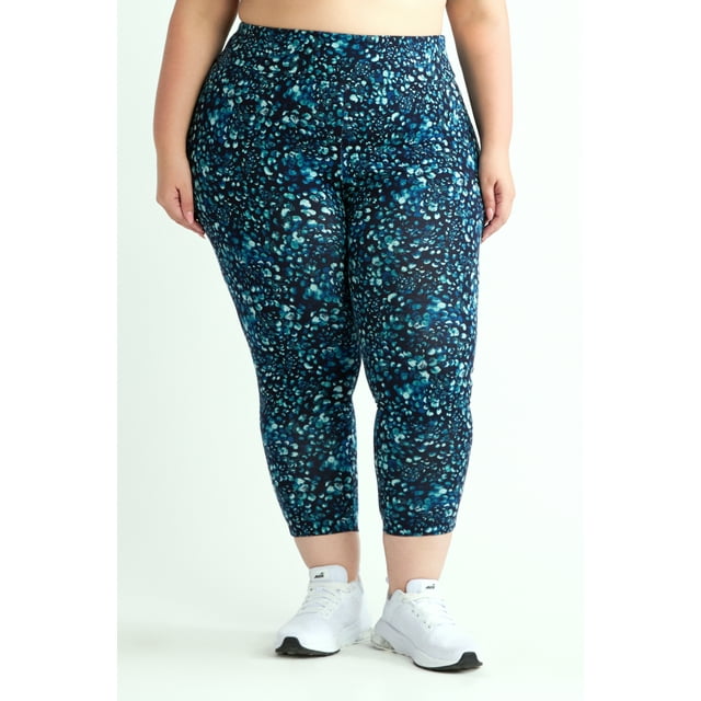 Terra & Sky Women's Plus Size Capri Legging, Sizes 0X-4X