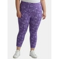 thumbnail image 1 of Terra & Sky Women's Plus Size Capri Legging, Sizes 0X-4X, 1 of 5