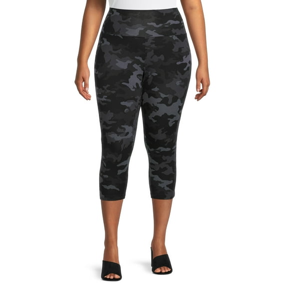 Terra & Sky Women's Plus Size Capri Legging