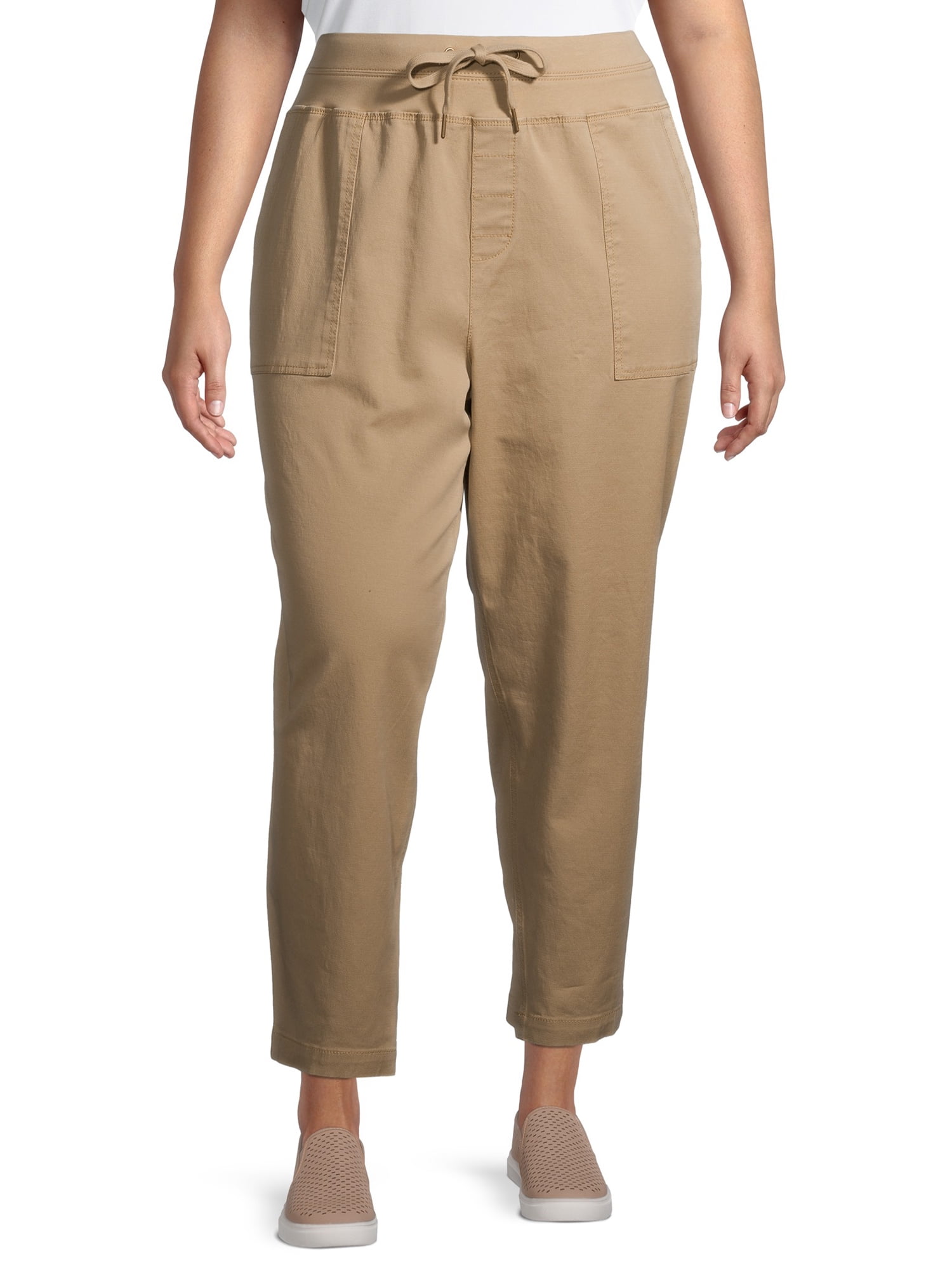 Terra & Sky Women's Plus Size Cargo Utility Pants - Walmart.com