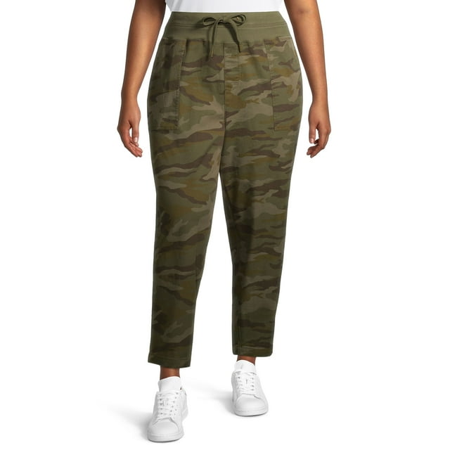 Shop Terra & Sky Women's Plus Size Cargo Utility Pants - Great Prices ...