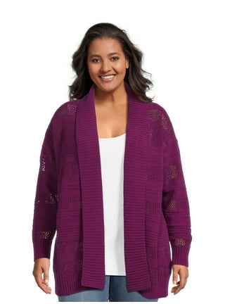 Kohls womens plus size cardigans best sale