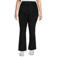 Terra & Sky Women's Plus Size Corduroy Bootcut Pants, 31" Inseam, Sizes