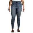 thumbnail image 1 of Terra & Sky Women's Plus Size Skinny Jeans, Regular and Petite, 1 of 7