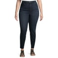 thumbnail image 1 of Terra & Sky Women's Plus Size Core Denim Straight Jean, Regular and Petite, 1 of 7