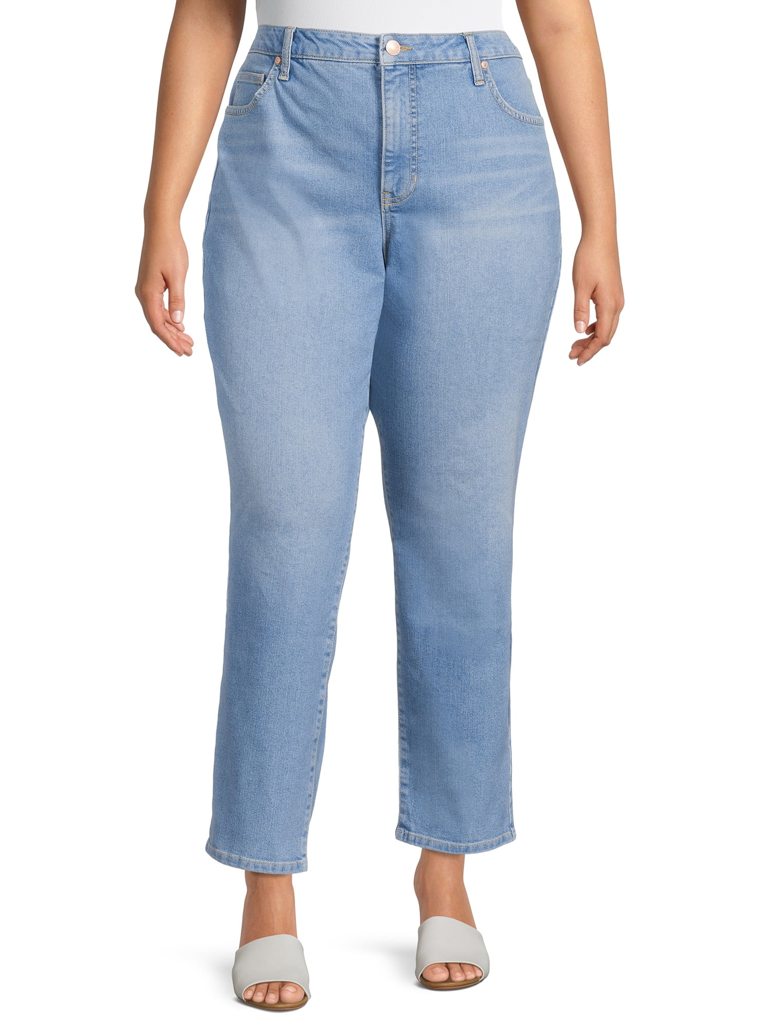 Skinny Jeans Walmart Terra And Sky Pants Terra Sky Women's Plus