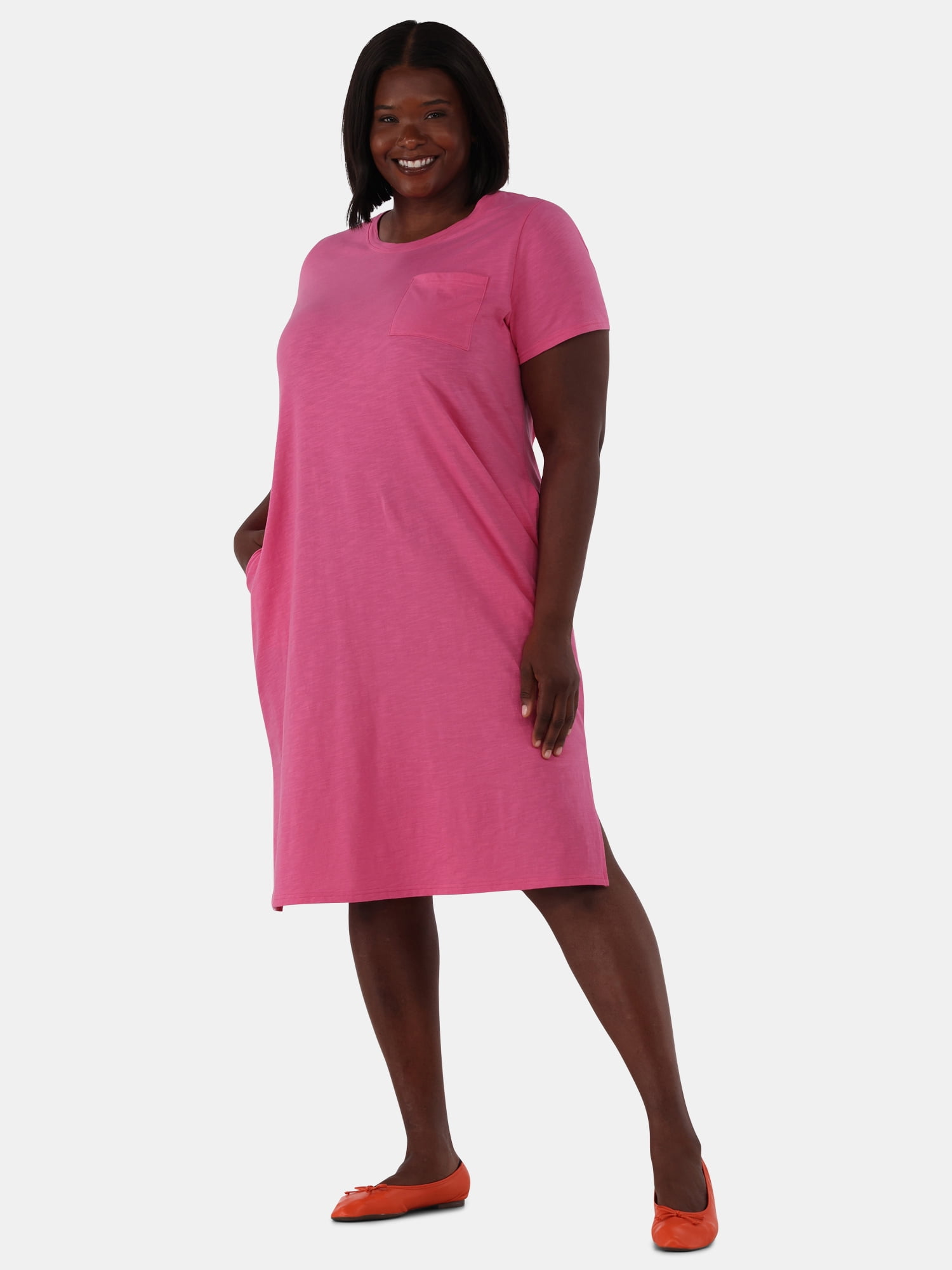 t shirt dresses for women plus size