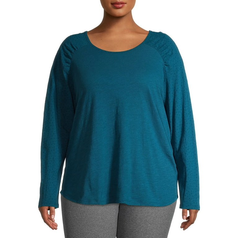 terra & sky women's plus baseball tee