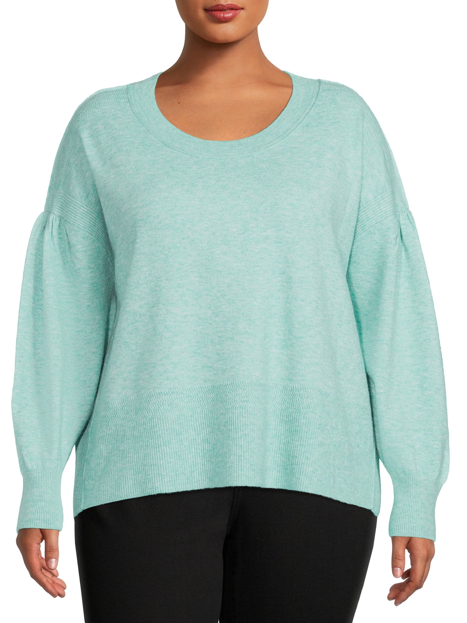 Women's lightweight outlet crew neck sweater