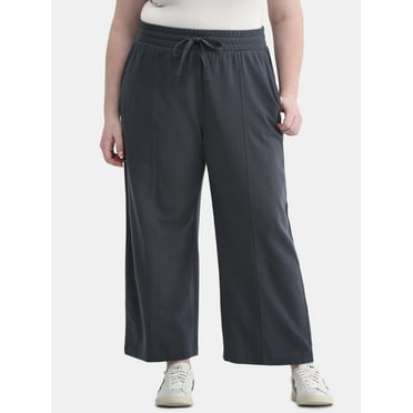 Terra & Sky Women’s Plus Size Cropped Knit Pant