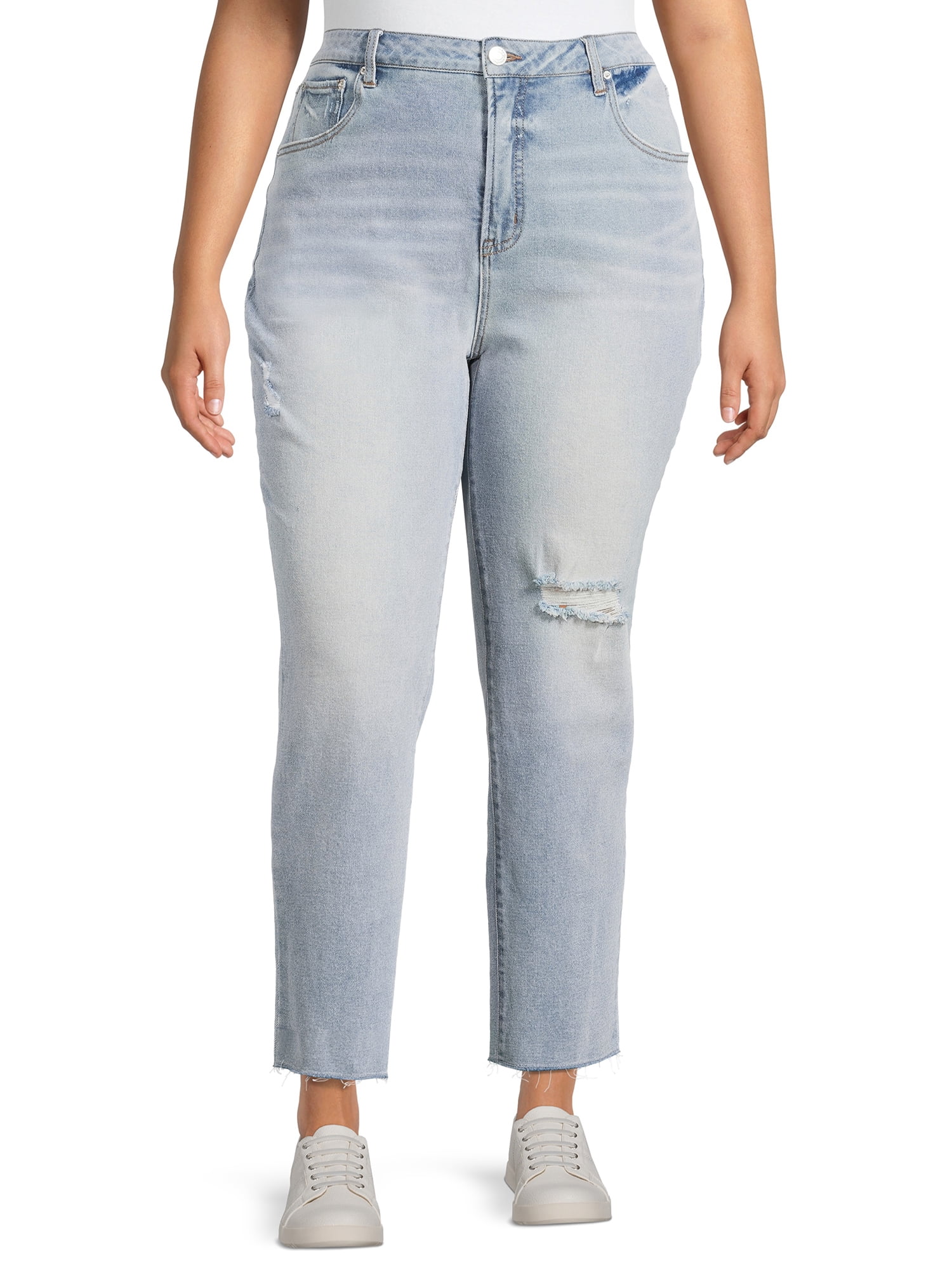Terra & Sky Women's Plus Size Curvy Jeans - Walmart.com