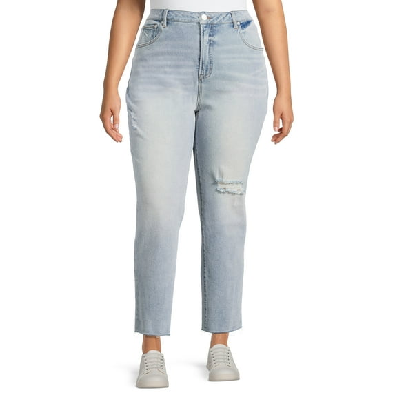Terra & Sky Women's Plus Size Curvy Jeans