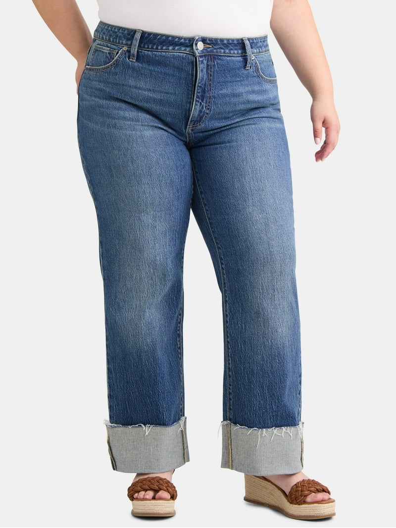 Jeans Sizes Terra Sky Jeans Walmart Terra Sky Women's Plus Size Skinny Jeans, High Rise, Inseam 