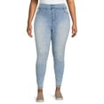 thumbnail image 1 of Terra & Sky Women's Plus Size Denim Jeggings, 1 of 5