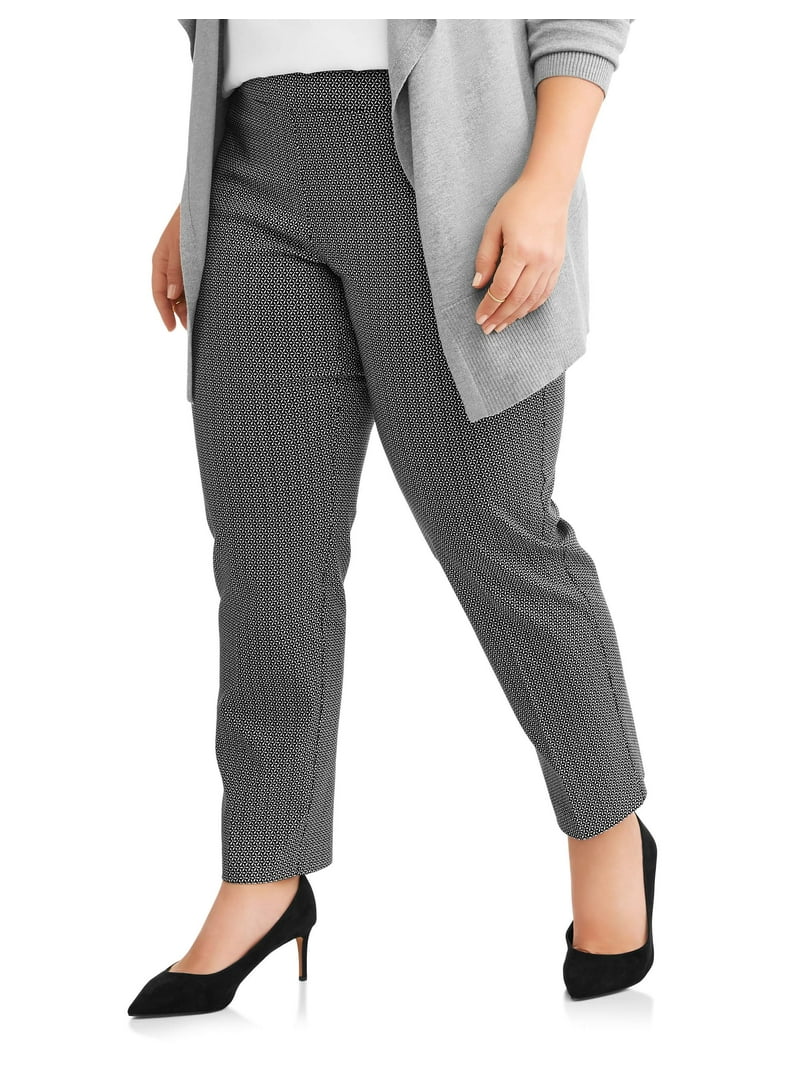 Terra Sky women's Plus Size Dress Pant Stretch Millennium
