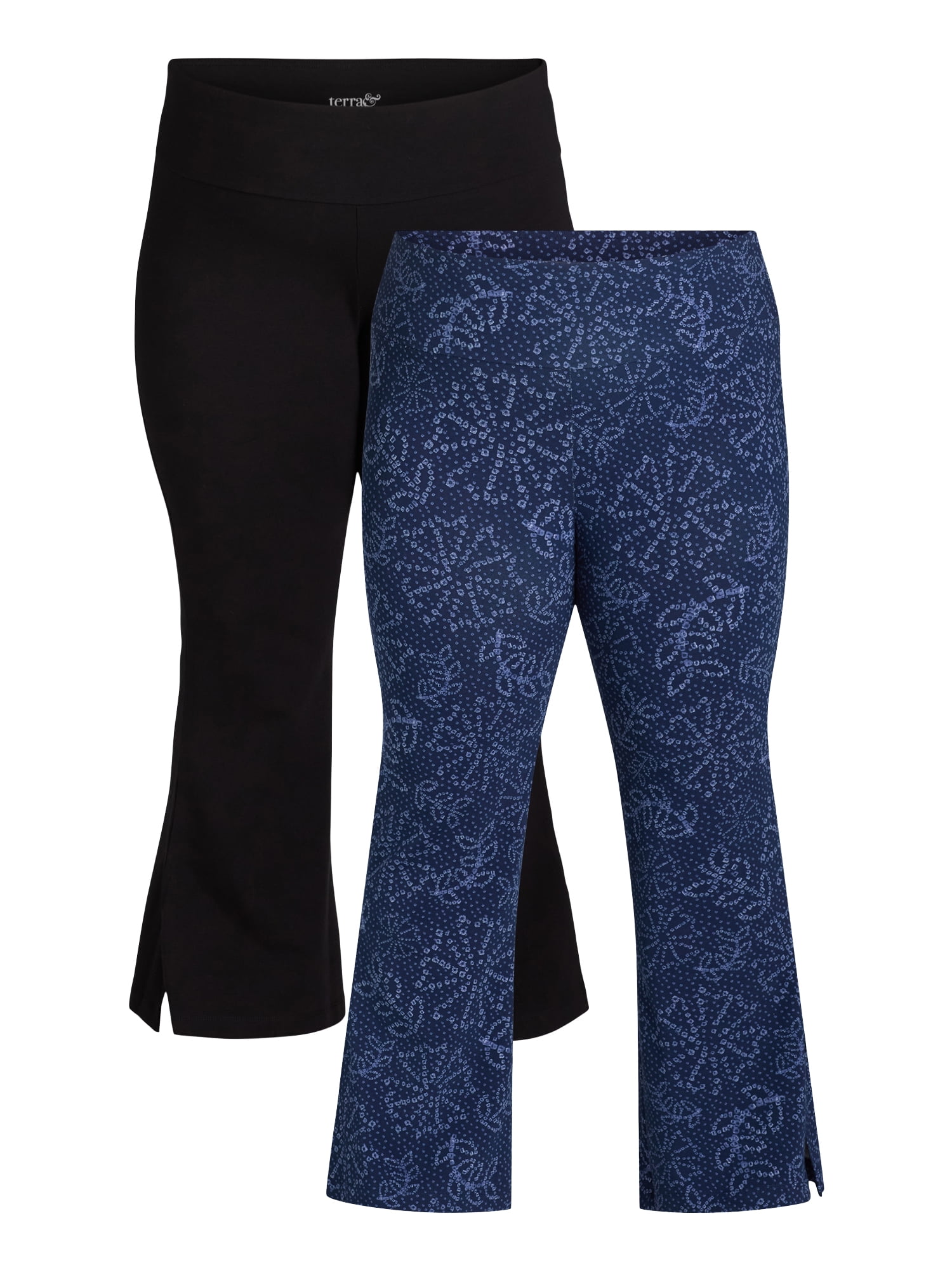 AESTAS TERRA Flare leggings【LOGO】　 ヨガウェア Terra-Sky-Women-s-Plus-Size-