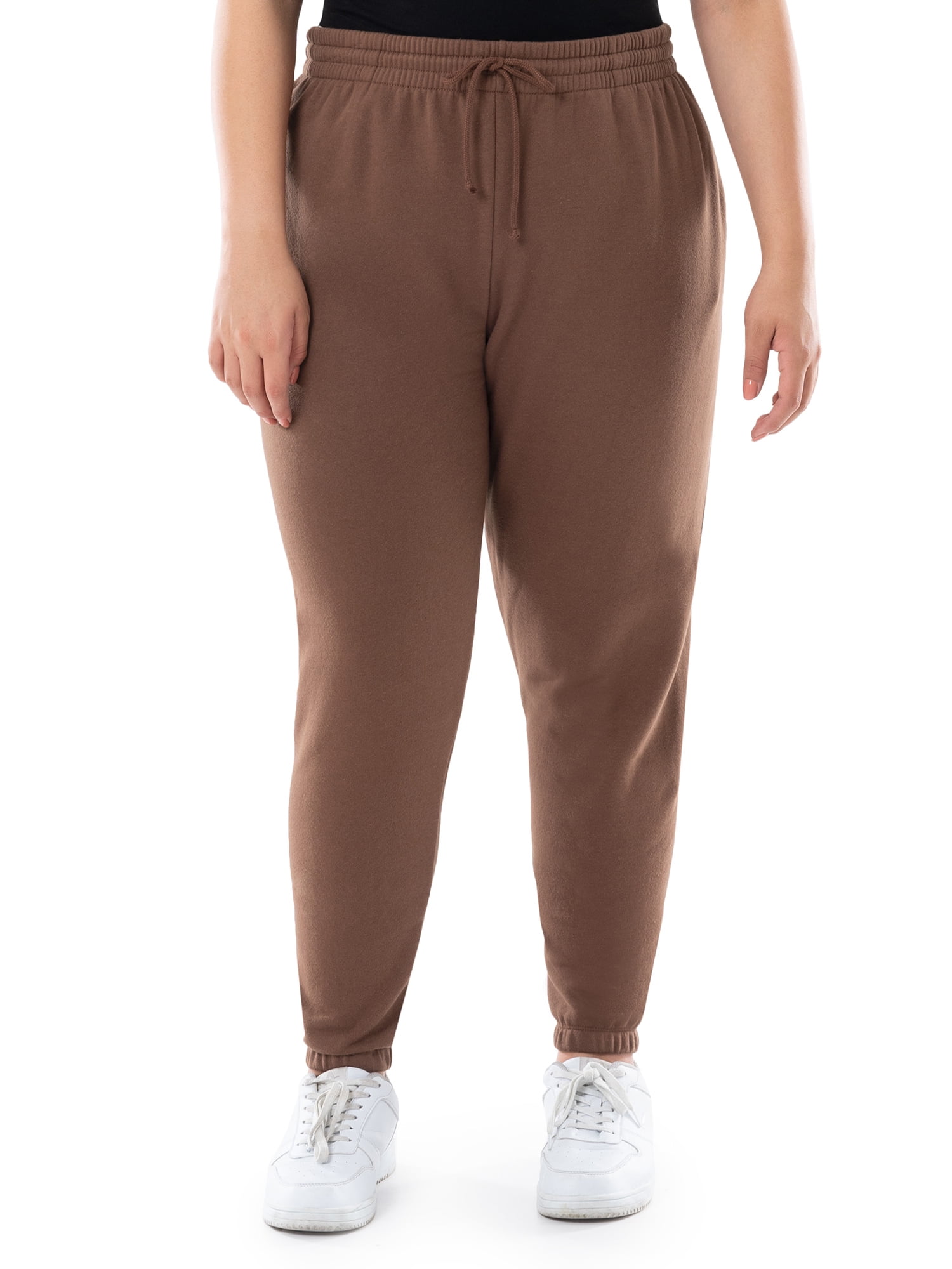 Terra & Sky Women's Plus Size Fleece Sweatpants
