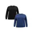 thumbnail image 1 of Terra & Sky Women's Plus Size Fleece Sweatshirt, Available in 1,2, and 3- Packs, Size 0X-4X, 1 of 11