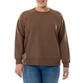 thumbnail image 1 of Terra & Sky Women's Plus Size Fleece Sweatshirt, 1 of 7