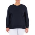 thumbnail image 1 of Terra & Sky Women's Plus Size Fleece Sweatshirt, 1 of 7
