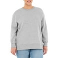 thumbnail image 1 of Terra & Sky Women's Plus Size Fleece Sweatshirt, 1 of 8