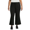 thumbnail image 1 of Terra & Sky Women's Plus Size French Terry Pull On Pants, 1 of 5
