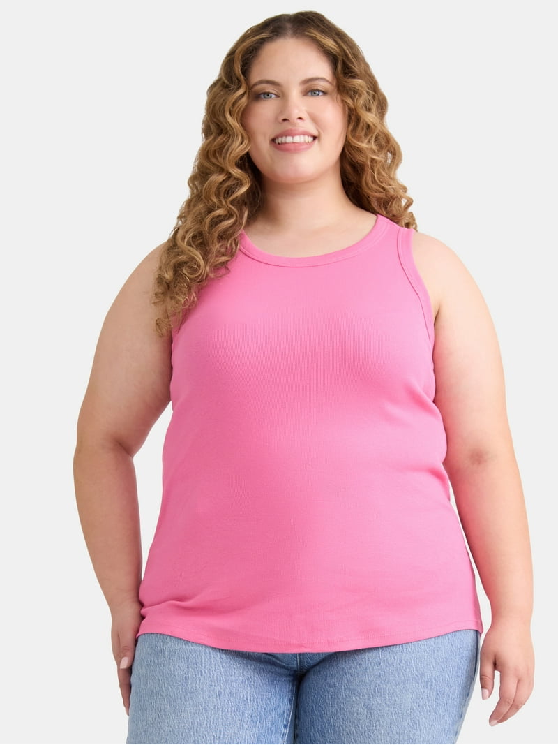 RITERA Women's Plus Size Tank Tops – Adjustable Strappy, Flowy Fit, XL-5XL