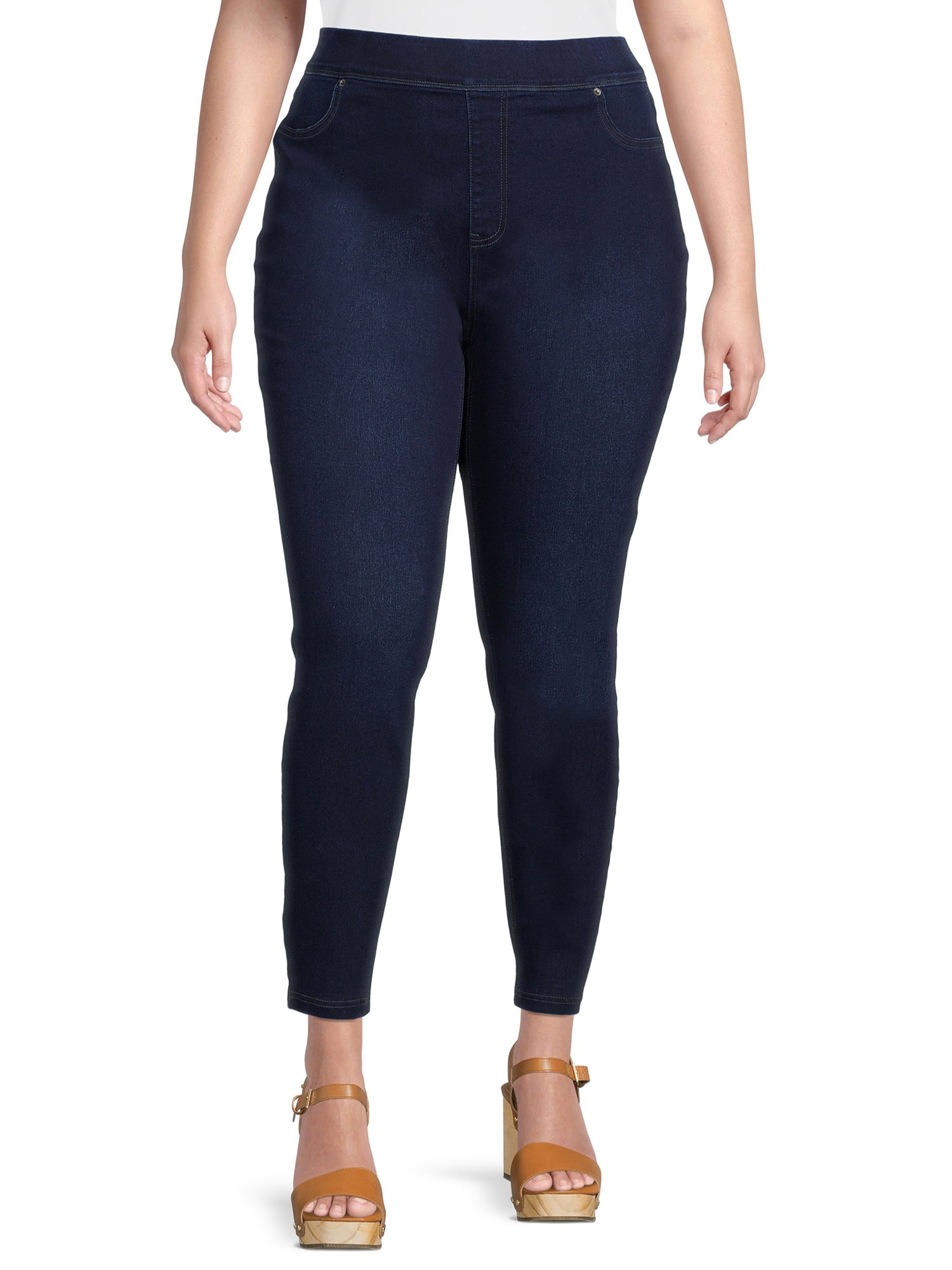 & Sky Women's Plus Size Jeans -