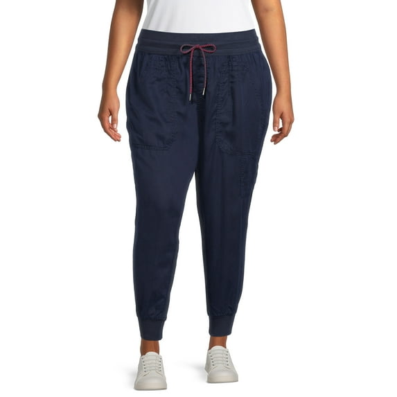 Terra & Sky Women's Plus Size Jogger Pants