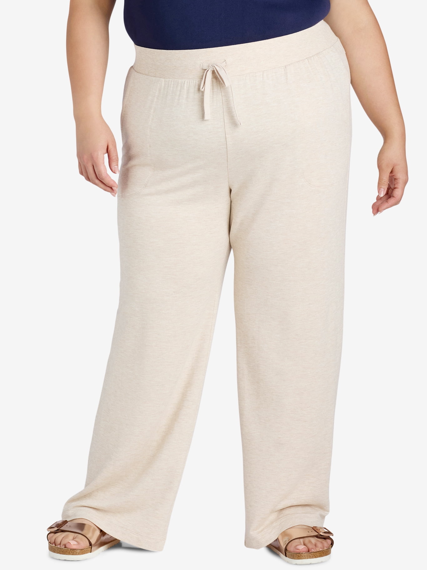 Terra & Sky Women’s Plus Size Knit Pant