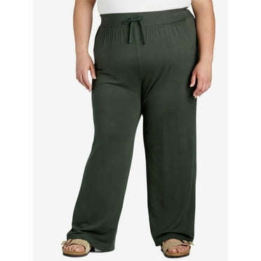 Terra & Sky Women’s Plus Size Knit Pant
