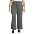 thumbnail image 1 of Terra & Sky Women's Plus Size Knit Pants, 28" Inseam, 1 of 5