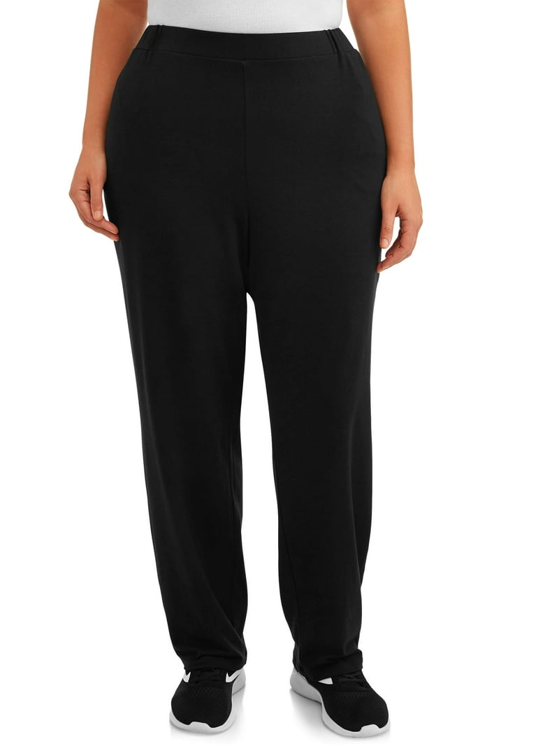 Terra Sky Women's Plus Size Knit Pants (Regular and Petite