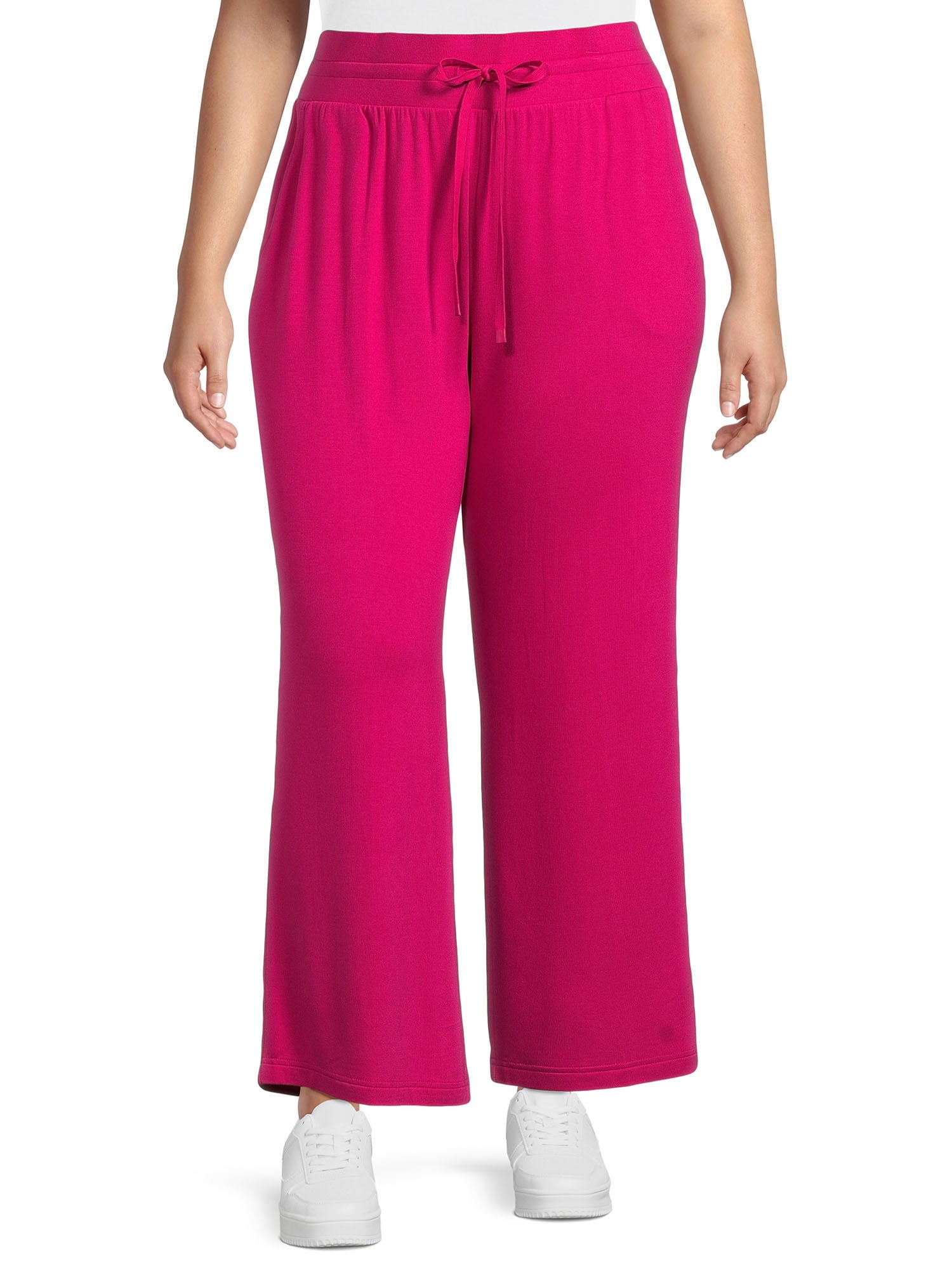 Terra & Sky Women's Plus Size Knit Pants - Walmart.com