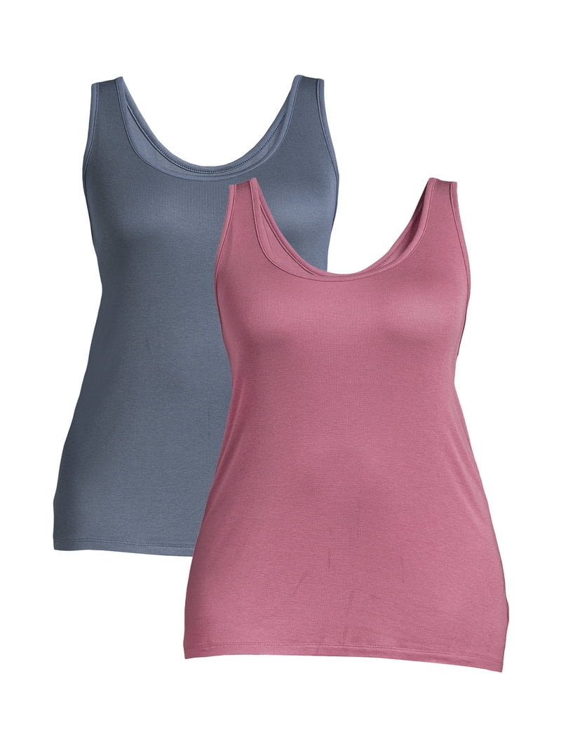 トップス LAYERED URAKE OVER TANK TOP double-layer-tank-top-