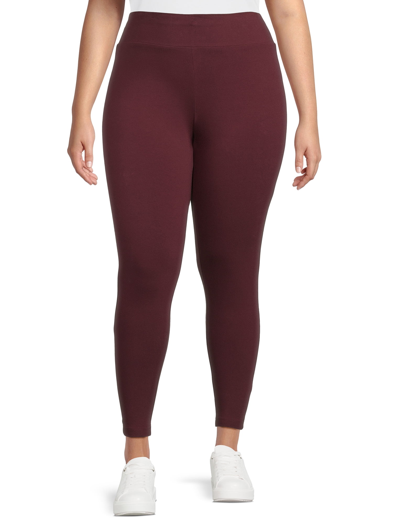 Terra & Sky Women's Plus Size Leggings, 2-Pack, Sizes 0X-5X - Walmart.com