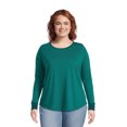 thumbnail image 1 of Terra & Sky Women's Plus Size Long Sleeve T-Shirt, 1 of 5