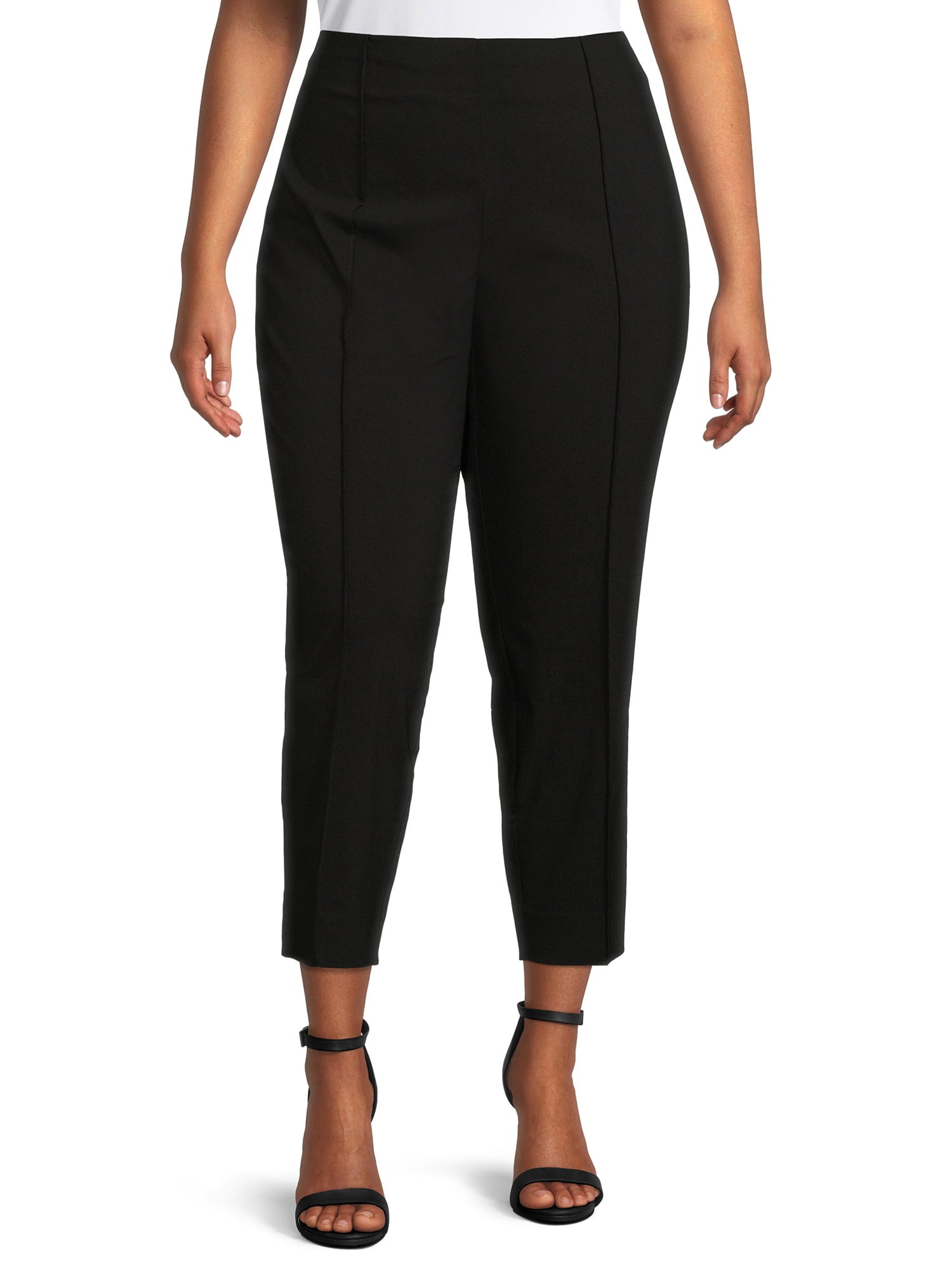 Terra & Sky Women's Plus Size Millennium Slim Pants - Walmart.com