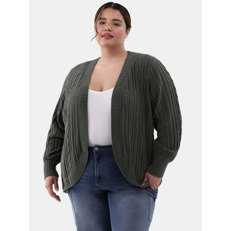 Plus size cocoon sweater best sale