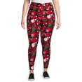 thumbnail image 1 of Terra & Sky Women's Plus Size Printed Leggings, 1 of 5