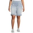 thumbnail image 1 of Terra & Sky Women’s Plus Size Pull On Bermuda Shorts, 1 of 5