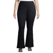 Terra & Sky Women's Plus Size Pull on Bootcut Jean