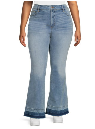 Plus Size Flare Jeans in Plus Size Jeans 