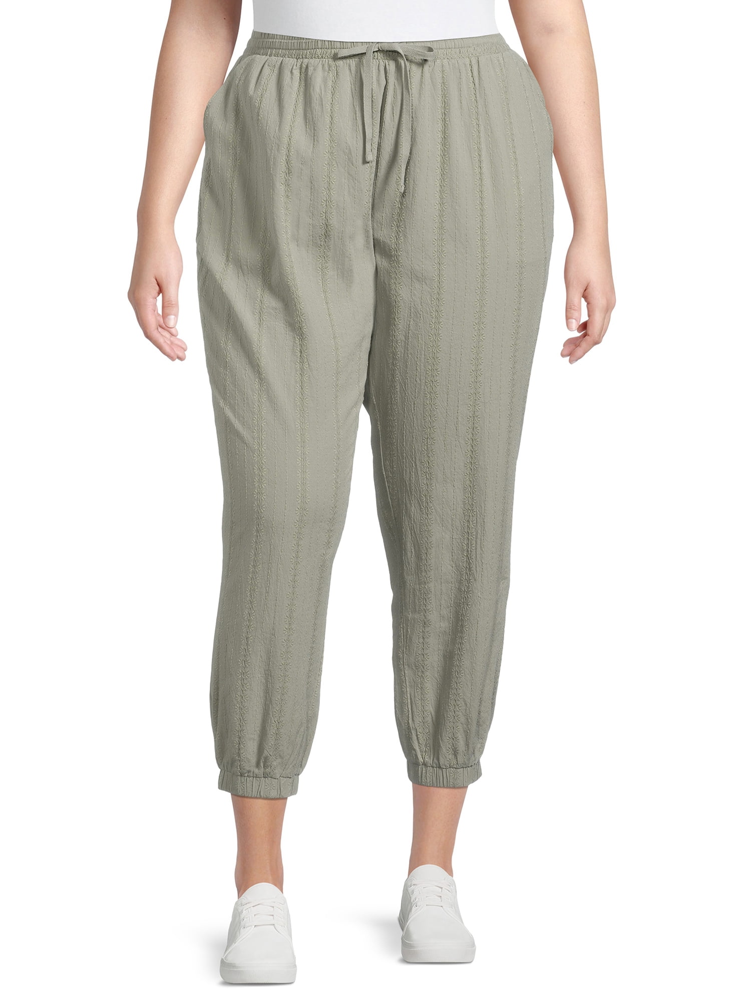 Terra Sky Women s Plus Size Soft Joggers Walmart
