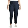 thumbnail image 1 of Terra & Sky Women's Plus Size Straight Leg Jeans, 1 of 6